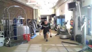 Walking Lunge Exercise with Hip Flexion Drive  Mike Reinold [upl. by Rusel724]