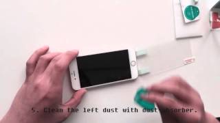 Old Version Guide Sticker Installation Video for Smartphone Screen Protector [upl. by Amlez]