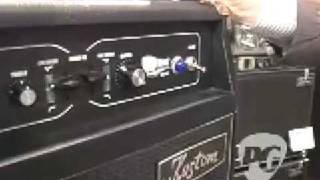 NAMM 09  Kustom Deep End Bass Amps [upl. by Adnorrehs]