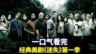 一口气看完《迷失LOST》第一季：独家解析烧脑神剧，荒岛求生经典鼻祖（合集版）抓马·美剧 [upl. by Klemperer93]