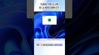 10 raccourcis claviers windows [upl. by Eizzil897]