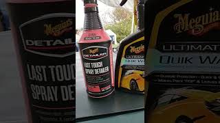 meguiars ultimate quik wax combo kit [upl. by Narot511]