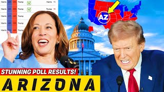 25 DAYS UNTIL ELECTION DAY Trump Takes the Lead in Arizona New Pool Results OCT 69 US Election [upl. by Hollah231]