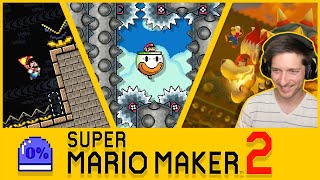 Embraced By The Cold Hands Of Uncleared Levels  Super Mario Maker 2 [upl. by Raffaj]