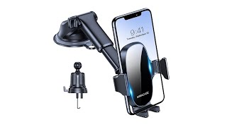 Review Miracase 4in1 Cell Phone Holder for Car Universal Car Phone Holder Mount for Dashboard [upl. by Moynahan]