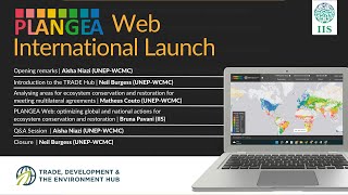 PLANGEA Web International Launch [upl. by Miner]