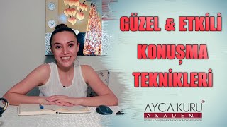 Etkili Ve Güzel Konuşma İçin Neler Yapmalıyız [upl. by Alemak166]