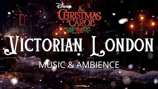 A Christmas Carol  Christmas Victorian London  MUSIC amp AMBIENCE 1 HOUR  Dark Christmas Music [upl. by Patricio]