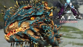 Ark Extinction  FRESH START Max Level Velonasaur Taming 1  Ark Extinction Gameplay [upl. by Neelear]