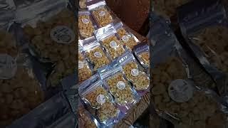 For sale delicious peanut brittlecornick and banana chips vry affordalble 10 pesos open for resel [upl. by Nwad698]