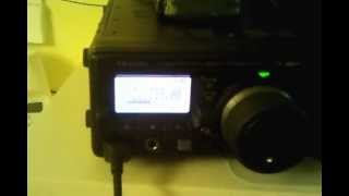 Yaesu FT897D internal antenna tuner test [upl. by German804]