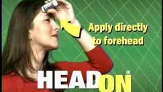 HEADON Apply directly to the forehead [upl. by Maier]