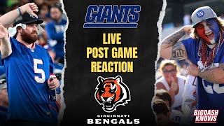 Giants vs Bengals  Live ReCap is [upl. by Aihsas]