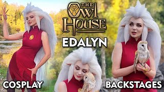 Edalyn The Owl House Cosplay Disney AGflower Backstages [upl. by Orian506]