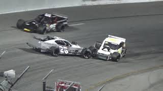 New Smyrna Speedway Touring Modifieds 2019 John Blewett III Memorial Highlights [upl. by Adlare]