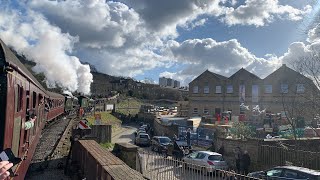 Keighley amp Worth Valley Railway Steam Gala  Oxenhope to Keighley [upl. by Ojillek115]