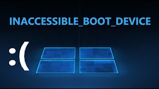 Ошибка INACCESSIBLEBOOTDEVICE при загрузке Windows 1110 [upl. by Aipmylo]