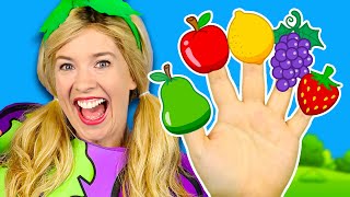 Fruit Finger Family 🍎🍇🍌 Kids Nursery Rhymes [upl. by Estevan209]