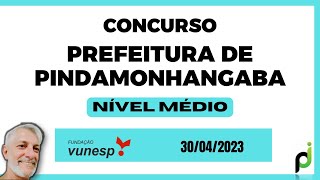 QUESTÃO 18  PREFEITURA DE PINDAMONHANGABA 2023 NÍVEL MÉDIO [upl. by Irmgard]