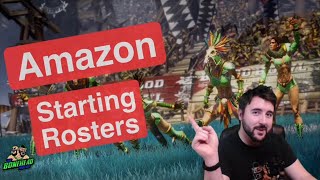 Amazon Starting Rosters  Blood Bowl 2020 Bonehead Podcast [upl. by Ailuig]