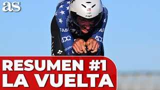 RESUMEN de la ETAPA 1  VUELTA A ESPAÑA 2024 [upl. by Gnuh877]