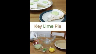 Easy Key Lime Pie recipe shorts [upl. by Bissell]