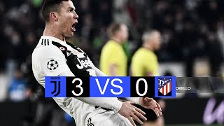 Juventus vs Atletico Madrid  30  UCL 2019 extended highlights and Goals [upl. by Amsed]