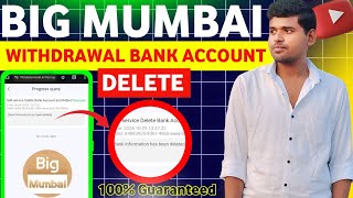 Big Mumbai Withdrawal Bank Account Delete Process [upl. by Dasha]