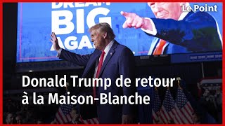 ÉtatsUnis  le comeback spectaculaire de Donald Trump [upl. by Alvie]