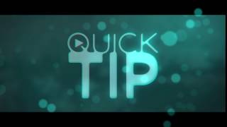 Flomotion Quick Tip for After Effects Intro [upl. by Berey236]