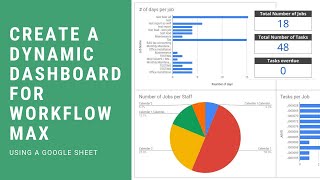 Create a dynamic dashboard for WorkflowMax with Google Sheets [upl. by Ardnasil]