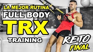 🔴⚡️ La Mejor RUTINA CON TRX TRAINING  TRX HIIT FULLBODY EN 20 MINUTOS [upl. by Airliah]