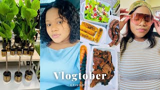 VLOGTOBER Ep3  Spend a few days with me  South African YouTuber [upl. by Airdnua65]