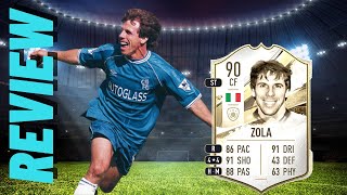 The Best Icon ST Under 250K💎90 Zola Player Review FIFA 23 [upl. by Shields]