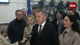 Candidatul PSD România în R Moldova Iurie Ciocan șia exercitat dreptul la vot [upl. by Dulce]