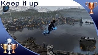 InFAMOUS Second Son  Keep it Up  Trophy Guide Stay in the Air for 45 Seconds [upl. by Callahan]