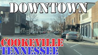 Cookeville  Tennessee  4K Downtown Drive [upl. by Naesar]