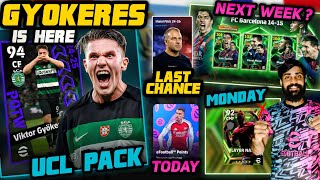 Viktor Gyökeres UCL Pack Is Here💥 MSN Flick Pack Black Friday Next Week  EPoint Shop Player [upl. by Faith]