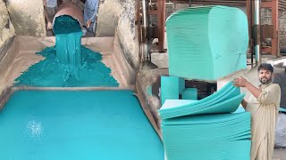 foam banane ka sahi tarika  manufacturing of PU FOAM polyurethane manufacturing process 2024 [upl. by Cutter]