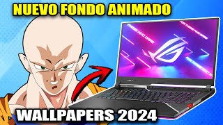 COMO PONER FONDOS DE PANTALLA CON MOVIMIENTO EN PC 2024  FONDOS ANIMADOS [upl. by Rennob830]