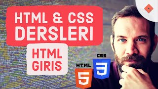 Yakın Kampüs  XHTML HTML ve CSS Ders 1  Giriş [upl. by Yllek]