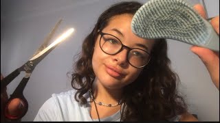 Agenzia di moda  Parrucchiera antipatica ASMR con MUSICA RILASSANTE yas asmr softspoken [upl. by Baalman]