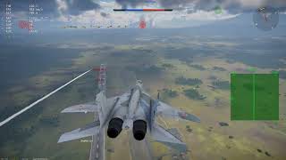 War Thunder Mig29 SMT R77 BVR [upl. by Lowenstern]