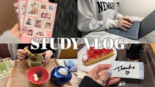 【study vlog】73 大学生の春休み🌸  姉妹で映画を観に行ってきた！🎞️  幼稚園ぶりにお茶を点てた！🍵 [upl. by Nwavahs994]