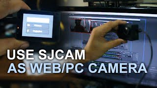 USE SJCAM AS WEB OR PC CAMERA [upl. by Tarryn]