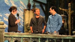 Middleearth News Exclusive Interview with Aidan Turner and Dean OGorman [upl. by Tunnell]