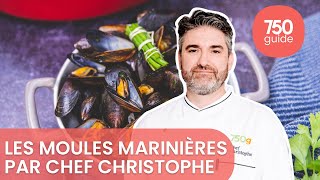 La meilleure façon de Réussir les moules marinières  750g [upl. by Aileek681]