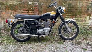 1972 Triumph T150V Trident [upl. by Eiramenna]