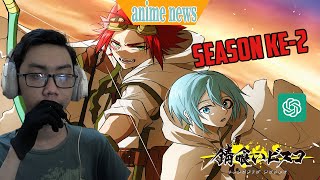 Pendapat Ai tentang sabikui bisco season2 Anime news [upl. by Akisey]