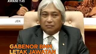 Tumpuan AWANI 745 Gabenor BNM letak jawatan amp kemelut MB Perlis selesai [upl. by Westney717]